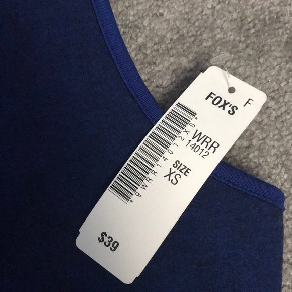 Two toned navy/blue vest. - Picture 4 of 4